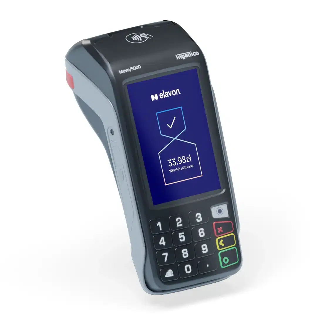 ELAVON Ingenico Move 5000 - terminal mobilny